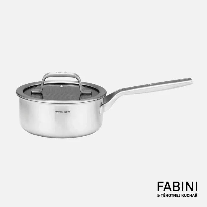 Nerezový rendlík Fabini 16 cm s hybridním povrchem a poklicí