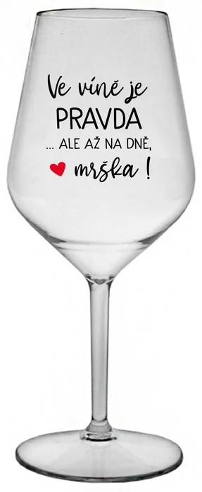 Nerozbitná sklenice na víno 470 ml