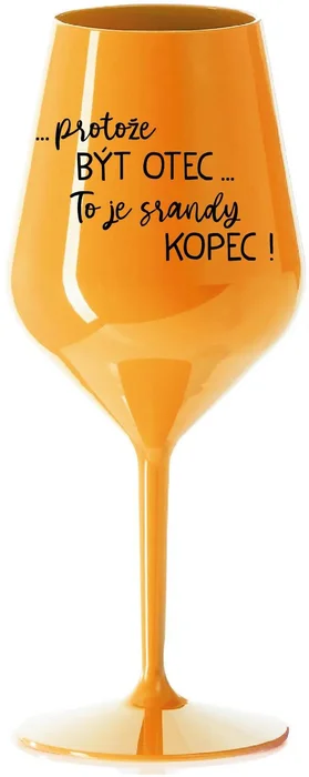 Nerozbitná sklenice na víno Otec - 470 ml