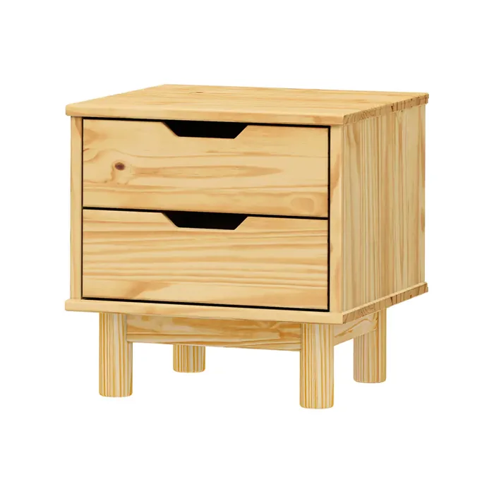 Noční stolek BONITO 2 zásuvky lakovaný