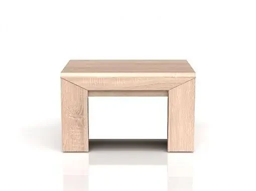 Noční stolek Danton KOM1S dub sonoma/bílý lesk