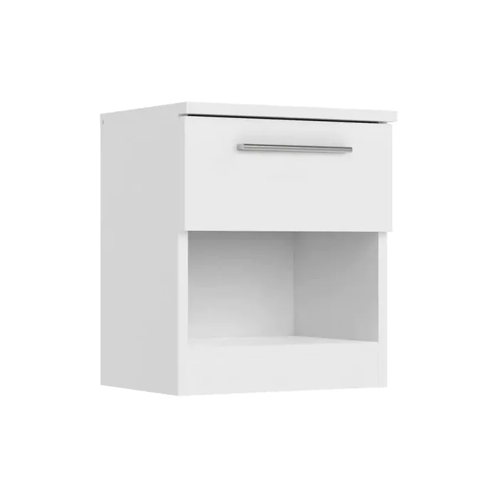 Noční stolek Surrey bílý