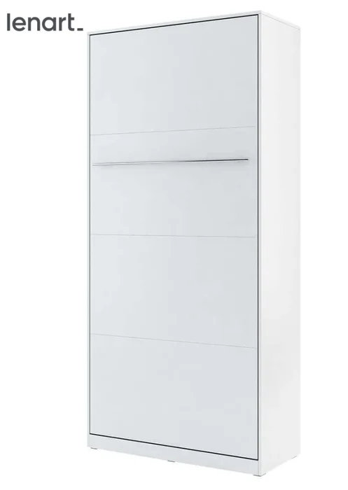 NOET III Výklopná postel 90x200 cm, bílá