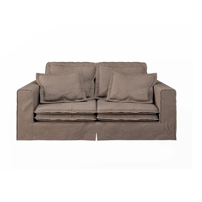 Nora Hnědá Pohovka 196 cm