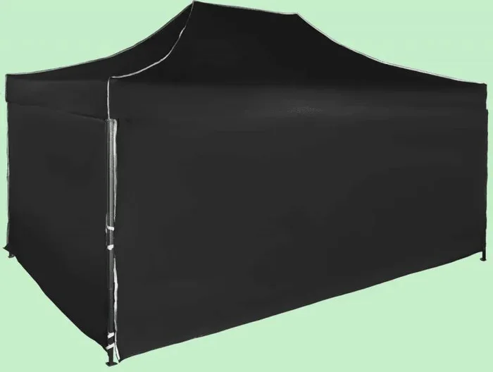 Nůžkový stan 3x4,5 m s bočními plachtami