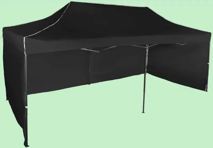 Nůžkový stan 3x6m s bočními plachtami