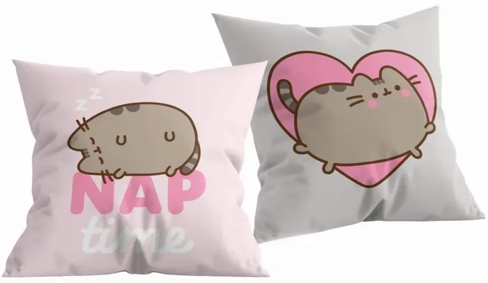 Oboustranný Pusheen polštářek 40x40 cm