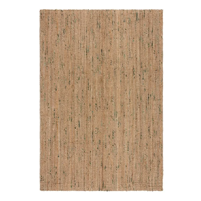 Oboustranný ručně tkaný jutový koberec Green 160x230 cm