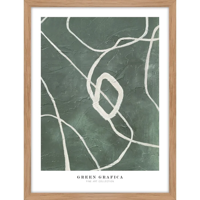 Obraz 32x42 cm Green Grafica