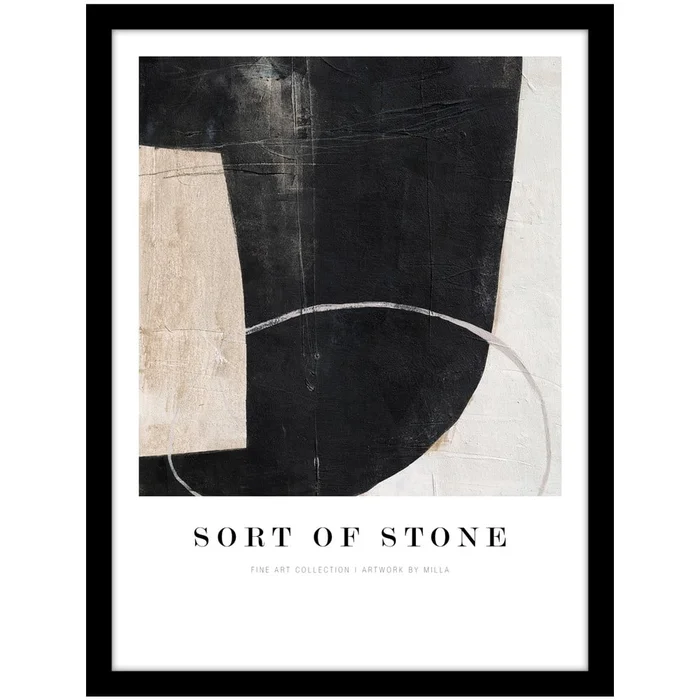 Obraz 32x42 cm Sort Of Stone