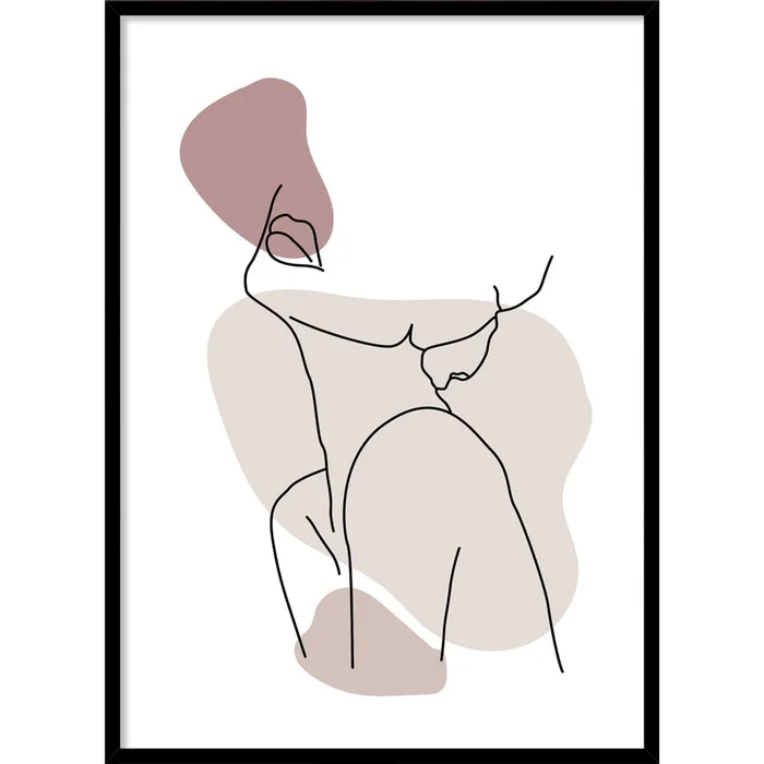 Obraz 50x70 cm Woman Pink