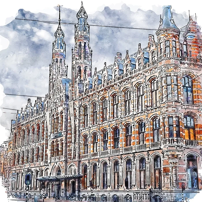 Obraz Amsterdam 50x50 cm