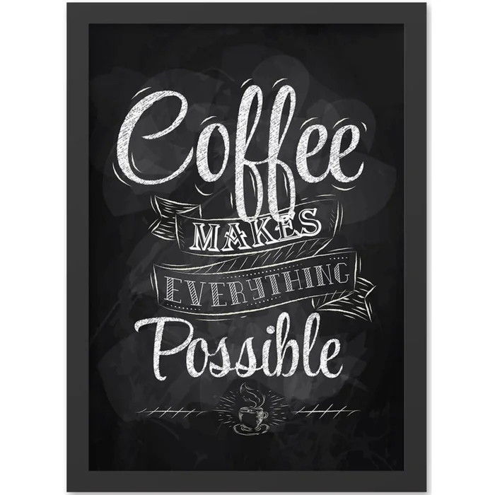 Obraz Coffee 40x55 cm Wallity