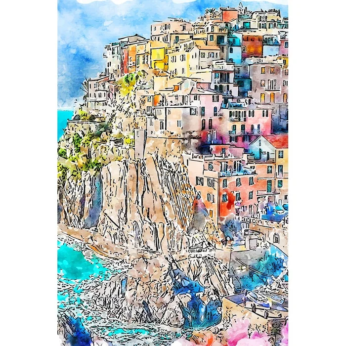 Obraz Manarola 60×90 cm od Fedkolor