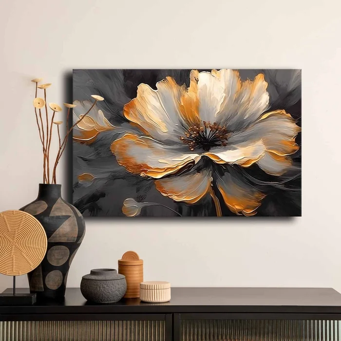 Obraz na plátně květ 45×70 cm