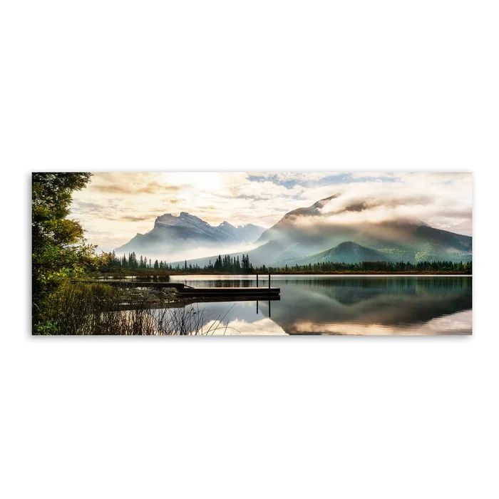 Obraz na plátně Styler Lake 150x60 cm