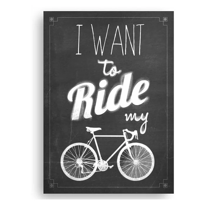 Obraz Really Nice Things My Ride 40x60 cm
