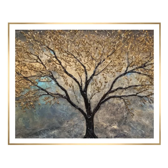 Obraz s motivem Zlatého stromu 40x50 cm