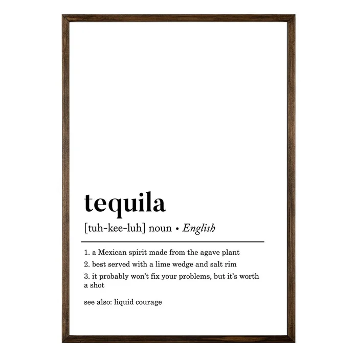 Obraz Tequila 50x70 cm