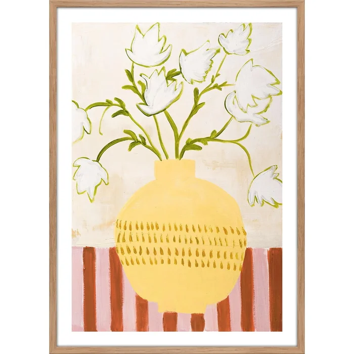 Obraz Yellow Vase 52x72 cm