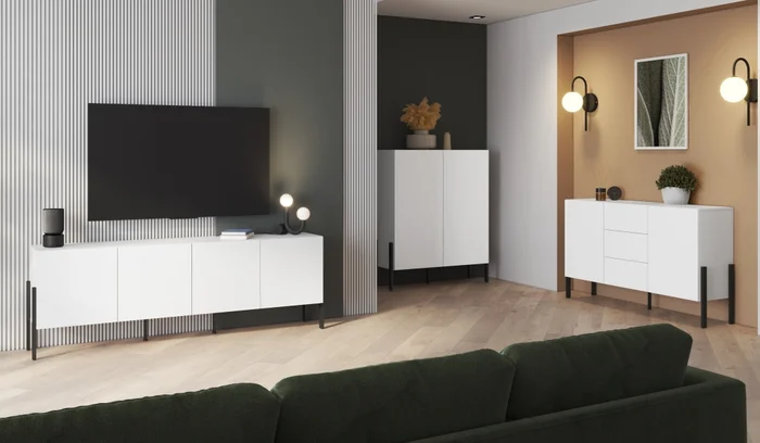 Obývací pokoj Lucerne – bílá