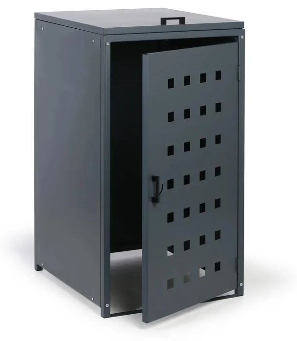 Ochranný přístřešek na 240l popelnici šedý