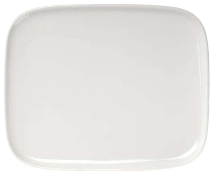 Oiva Porcelánový Talíř 15x12 cm Bílý