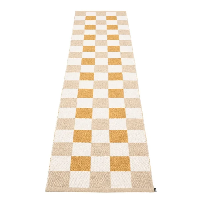 Okrově žlutý venkovní a vnitřní běhoun 70x300 cm Pix Vanilla Ochre