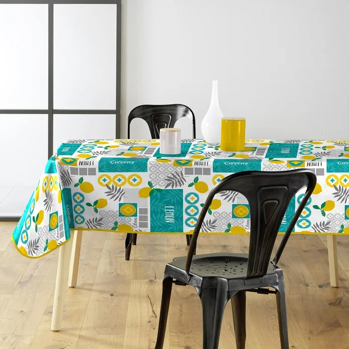 Omyvatelný PVC ubrus 140x240 cm Citronnade