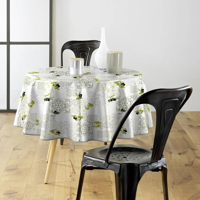 Omyvatelný PVC ubrus 160 cm Andalousie