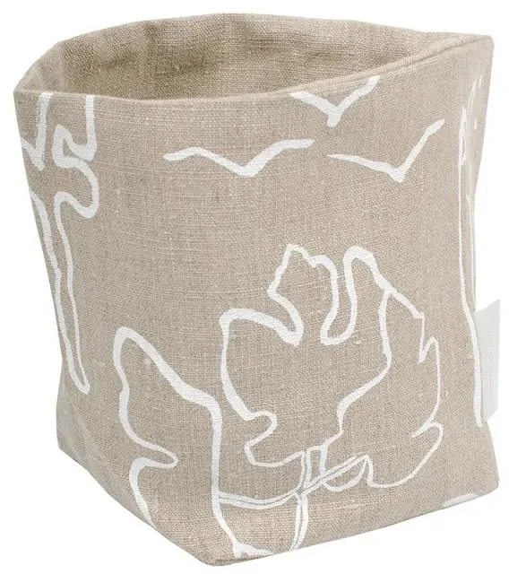 Onnenmaa Konopný Košík, Béžovo-Bílý