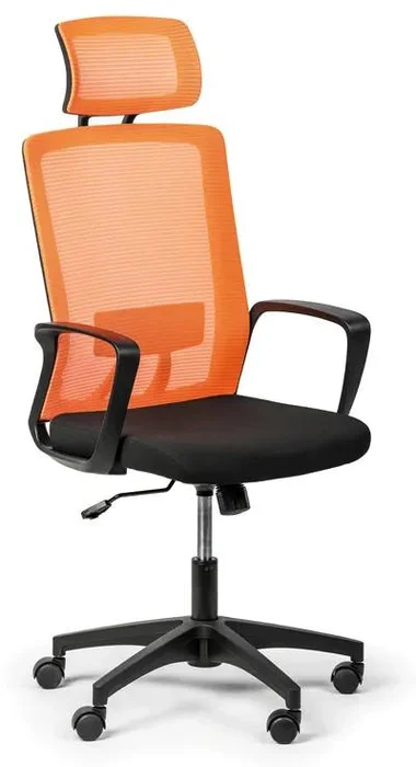 Oranžová kancelářská židle BASE PLUS