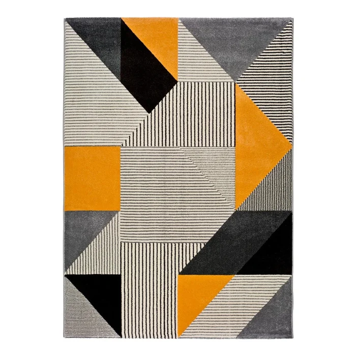 Oranžovo-šedý koberec Universal Gladys Duro 160x230 cm