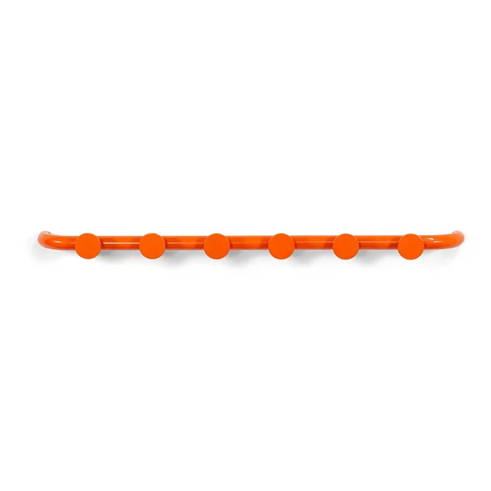 Oranžový kovový věšák Retro Spinder Design