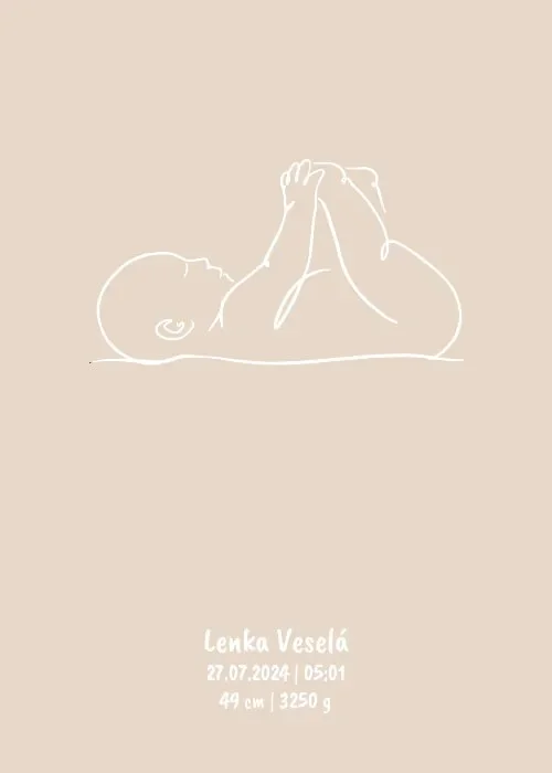 Osobní Plakát - Objevování Malého Světa - 30x40 cm