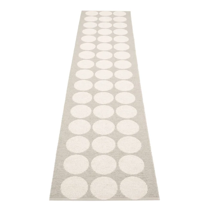 Pappelina Hugo Linen Vanilla - Vnitřní a venkovní koberec 70x320 cm