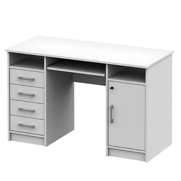 PC stůl B9 NEW, bílý