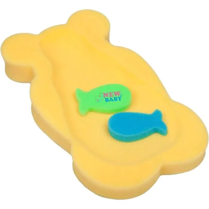 Pěnová podložka do vany MAXI New Baby – medvěd žlutá