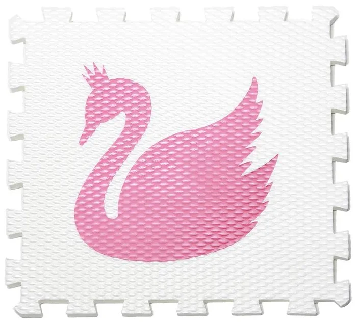 Pěnové puzzle Minideckfloor Labuť - bezpečné a snadno sestavitelné podlahové díly