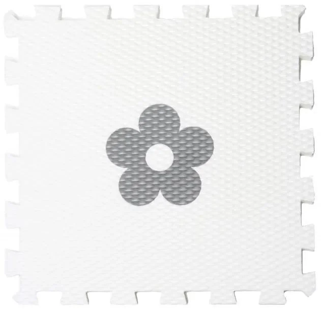 Pěnové puzzle Minideckfloor s květinovým motivem 340x340 mm
