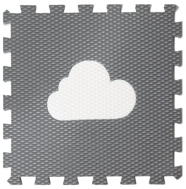 Pěnové puzzle Minideckfloor s mráčkem – bezpečná a flexibilní podlaha do dětského pokoje