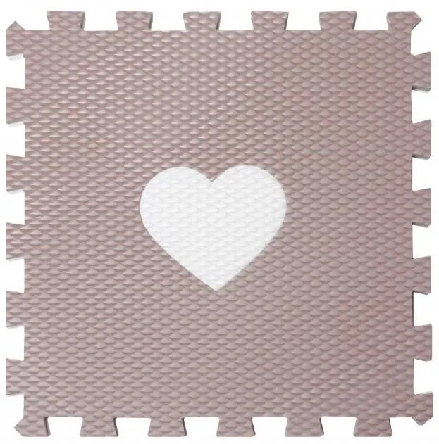 Pěnové puzzle srdíčko Minideckfloor