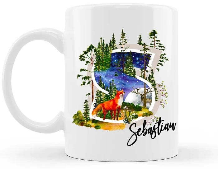 Personalizovaný keramický hrníček Sebastian 330 ml