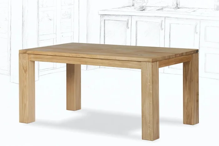 Pevný dubový jídelní stůl Chicago 190x90 cm