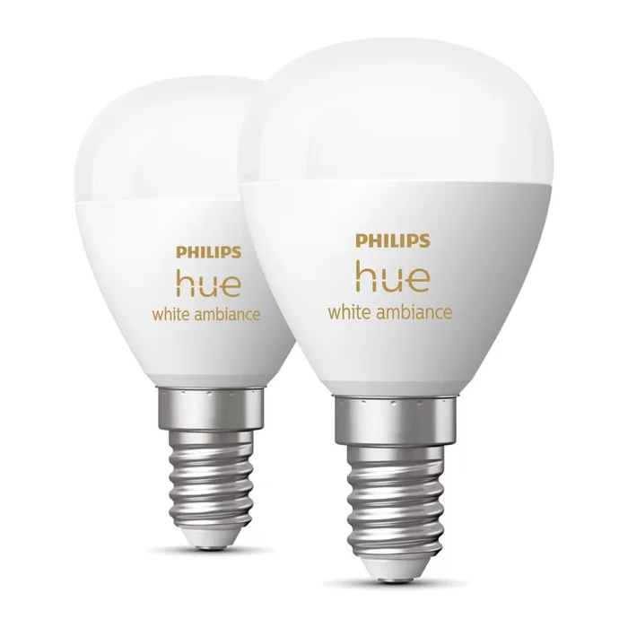 Philips Hue Smart LED žárovky E14 2ks White Ambiance