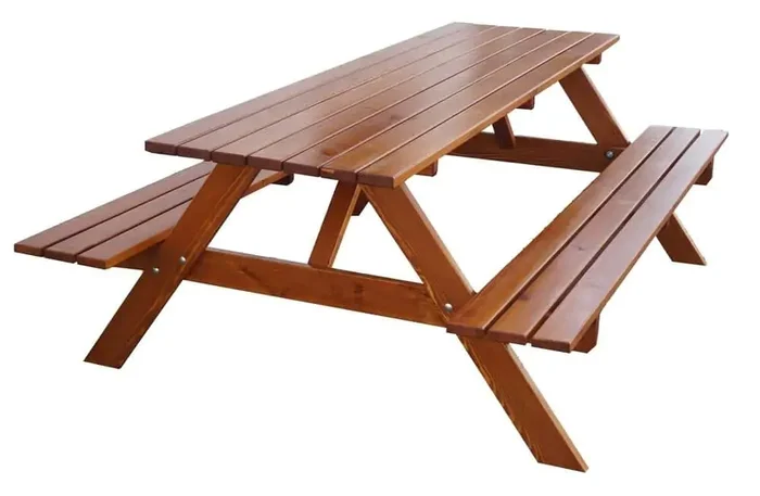PIKNIK Set 160 cm – lakované borové dřevo