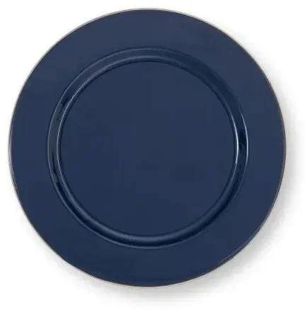 Pip Studio Berry Blues Kovový Talíř 32cm