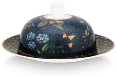 Pip Studio Berry Blues Máselnice 17x8 cm