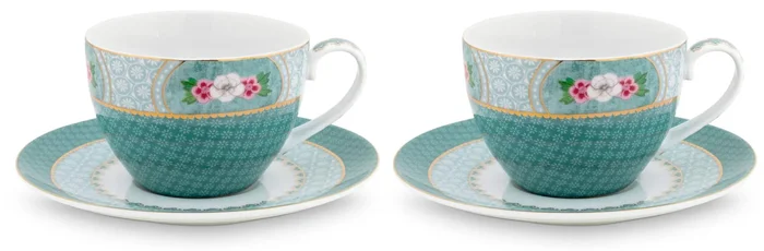Pip Studio Blushing Birds Cappuccino Set 2ks