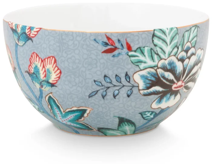 Pip Studio Flower Festival Miska 12cm Modrá